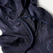 UGG 1175126 Navy Chiara Full Zip Hooded Crop Rain Jacket Myselflingerie.com