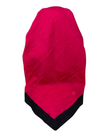 It's Younique Hot Pink Wave Fabric Pre-Tied Open Back Bandanna with Velvet Grip
