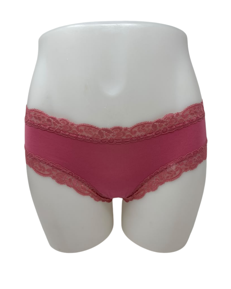 Fleur't Lipstick Iconic Modal Lace Trim Boyshort