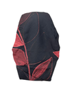 Lizi Headwear Pink Vine Open Back Adjustable Pre-Tied Bandanna with Velvet Grip