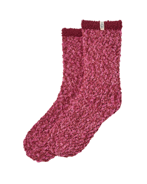 UGG Coffee Berry Cozy Chenille Socks