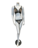 Cosabella Black/Neon Viola Virna Curvy Bralette & Bikini Set