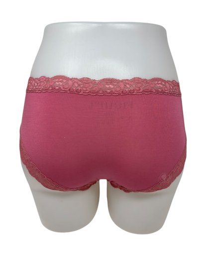 Fleur't Lipstick Iconic Modal Lace Trim Boyshort