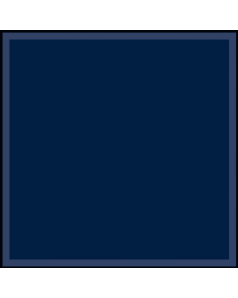 Cherie Navy Border Short Tails Pre-Tied Bandanna