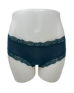 Fleur't Deep Spruce Iconic Modal Lace Trim Boyshort