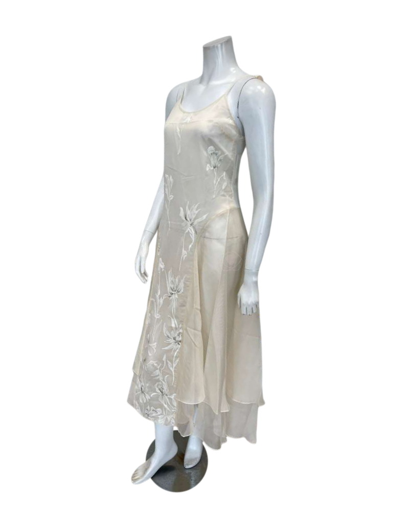 Rya Collection Pearl Voltaire Gown & Robe Set