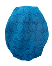 Cherie Teal Interlocking Design Adjustable Closed Back Pre-Tied Bandanna