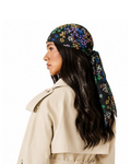 Tie Ur Knot Knot A Wallflower Adjustable Pre-Tied Bandanna with Full Non Slip Grip