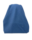 It's Younique OB-FAV-BL Solid Blue Favorite Fabric Pre-Tied Open Back Bandanna with Velvet Grip