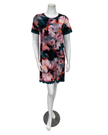 Oh! Zuza Deep Green Floral Short Sleeve Pull On Modal Nightshirt