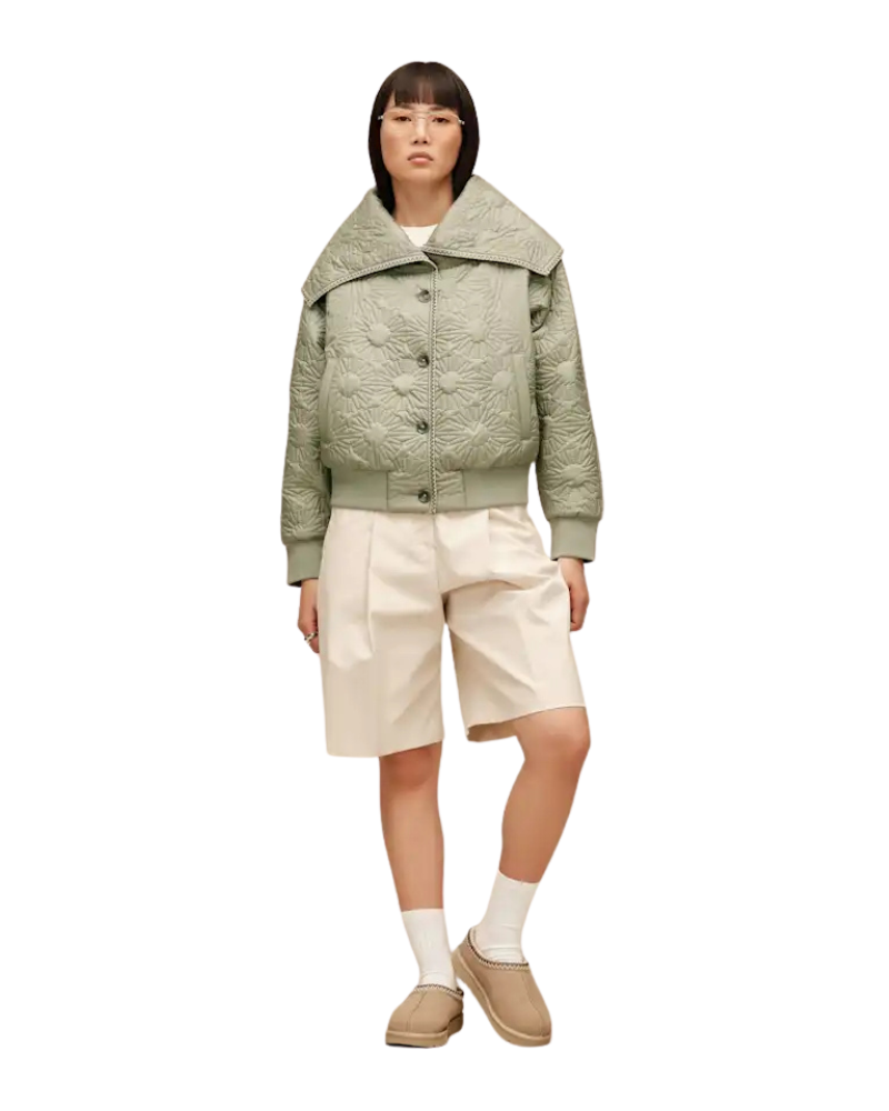 UGG 1182930 Vinito Solein Oversized Collar Jacket