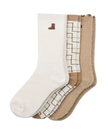 UGG 1181414 Classic Boot/Plaid/Sand UGG Crew Socks 3 Pk Set