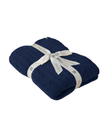 Softies Midnight Ultra Soft Cable Knit Throw