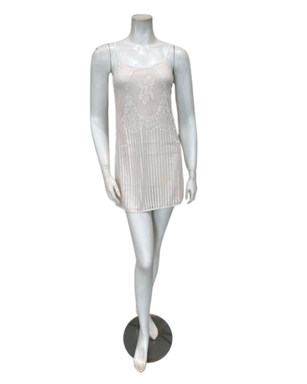 1130 + 1131 Ivory Scandal Chemise & Wrap Set
