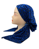 Triple Up Royal Velvet Lined Pre-Tied Bandanna