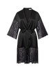 Cosabella MISSW8091 Black Misteriosa Robe