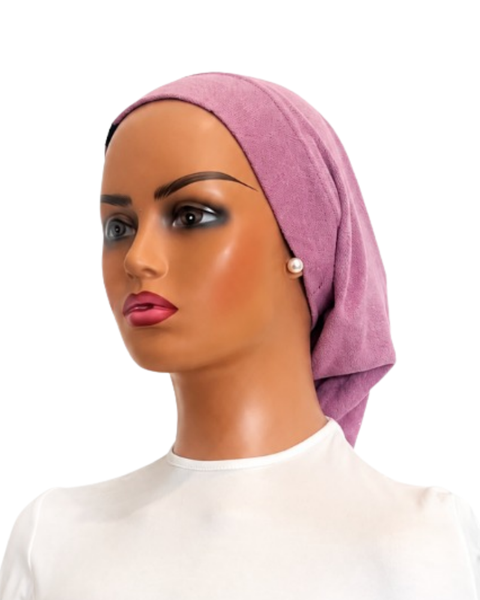 Ahead BN2359 Lavender Comfy Basic Terry Adjustable Beanie