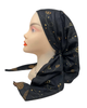 Lizi Headwear Golden Flight Open Back Adjustable Pre-Tied Bandanna with Velvet Grip