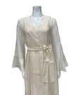 Rya Collection Pearl Voltaire Gown & Robe Set