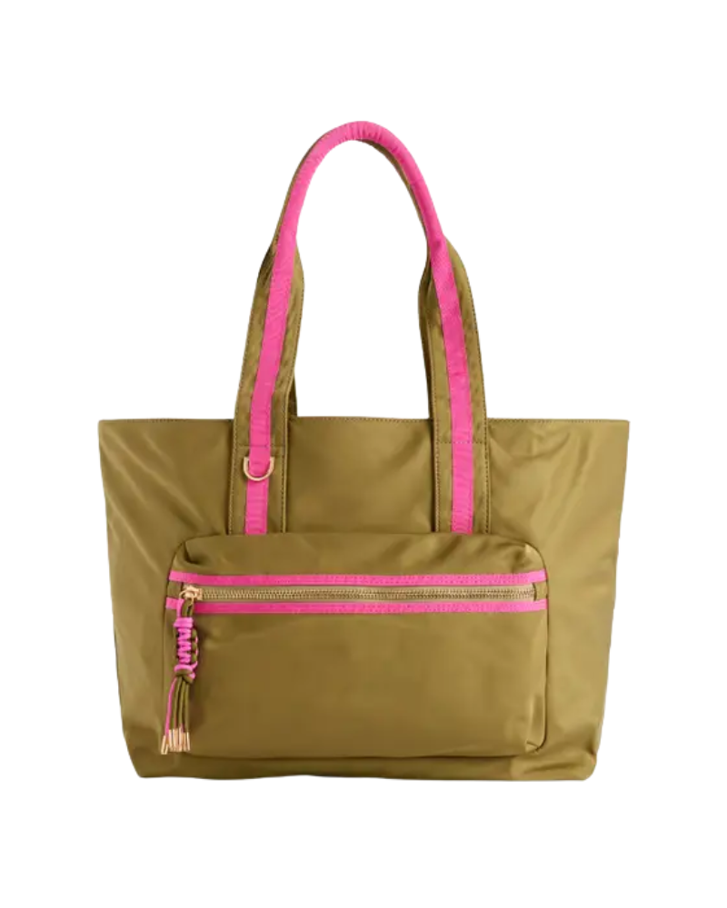 ShiraLeah Olive Jet Tote Bag