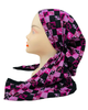 Cherie Small Multi F Design Adjustable Closed Back Pre-Tied Bandanna