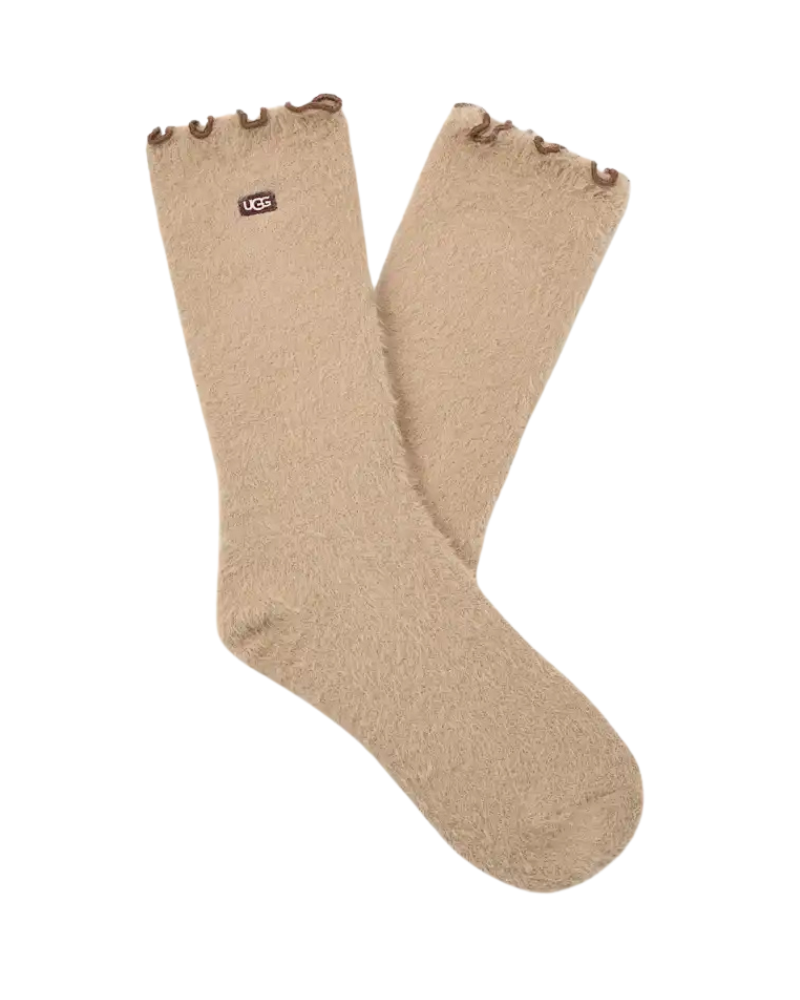 UGG 1181414 Classic Boot/Plaid/Sand UGG Crew Socks 3 Pk Set