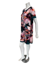 Oh! Zuza Deep Green Floral Short Sleeve Pull On Modal Nightshirt