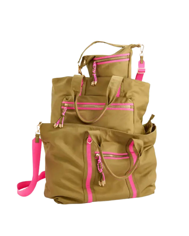 ShiraLeah Olive Jet Tote Bag