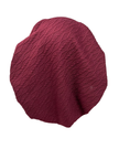 Triple Up Burgundy Knit Unlined Pre-Tied Bandanna