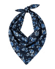 Scarf Bar Navy Blossom Bandana Scarf