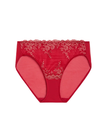Wacoal Grandalia Red/Rose Embrace Lace Hi Cut Brief