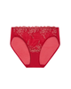 Wacoal Grandalia Red/Rose Embrace Lace Hi Cut Brief
