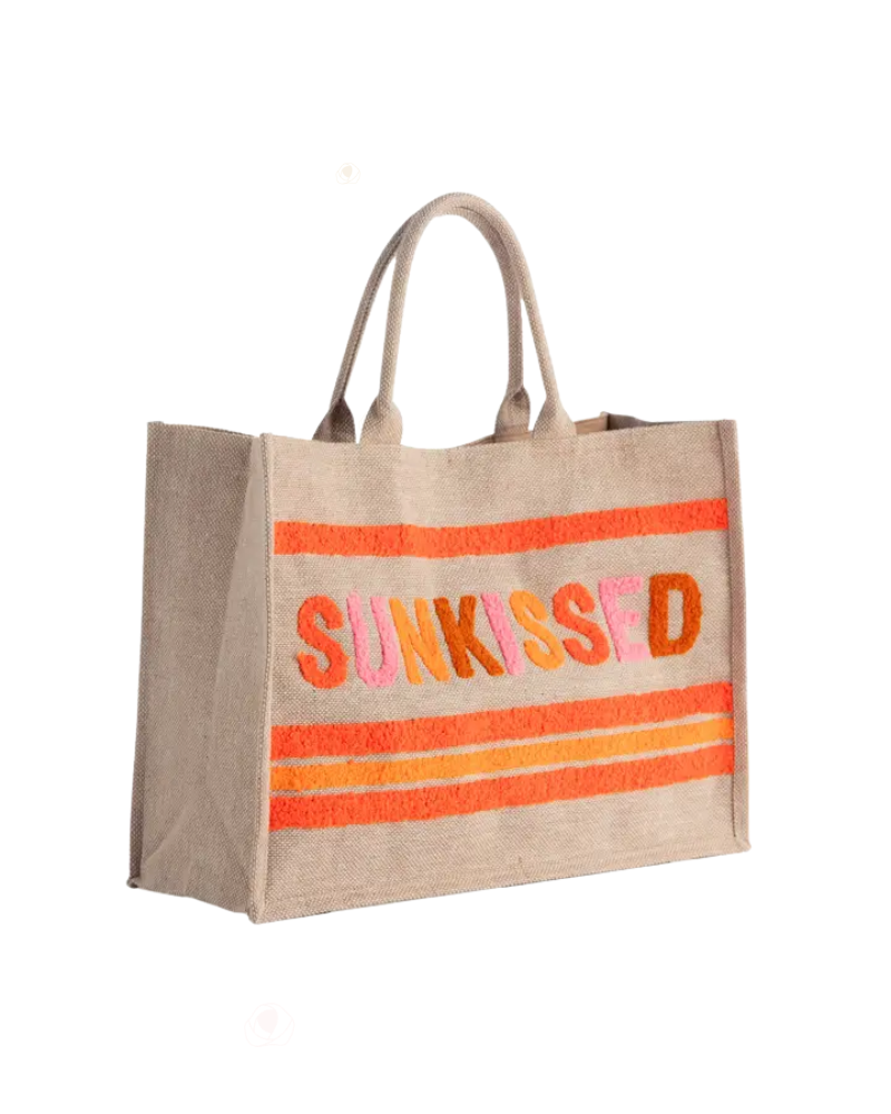 ShiraLeah Sunkissed Natural Beach Tote Bag
