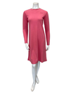 Bee and Dee Bright Coral Classic Ribbed Modal Teen's Nightgown Myselflingerie.com