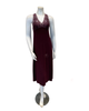 Oh! Zuza Maroon Lace Modal Nightgown