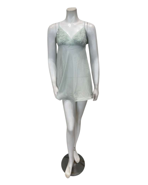 Rya Collection Lagoon Duchess Babydoll Chemise & Robe Set