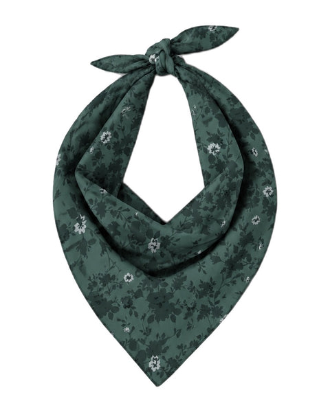 Scarf Bar Emerald Bloom Bandana Scarf