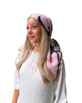 Scarf Bar Inspired Blush Form Square Scarf with Invisible Grip