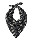 Scarf Bar Butterfly Noir Bandana Scarf