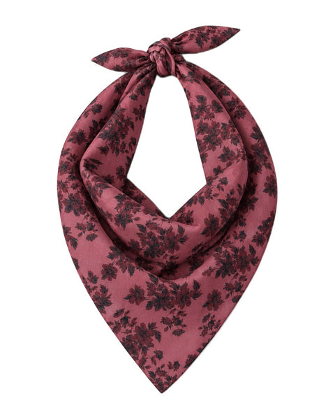 Scarf Bar Crimson Rose Bandana Scarf