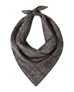 Scarf Bar Mocha Paisley Bandana Scarf