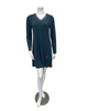 Fleur't Deep Spruce Modest Nightshirt with Shelf Bra