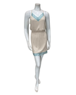 Oh! Zuza Vanilla Ribbed Lace Modal Chemise