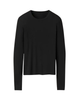 UGG Black Aidelene Long Sleeve Rib Tee