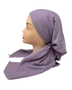 Tal New York Solid Lavender Soft Pre-Tied Bandanna with Velvet Grip