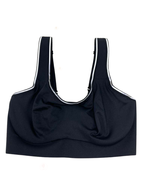 Wacoal Black Maximum Support Sports Underwire Bra Myselflingerie.com