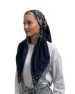 TYED Multi Leopard Adjustable Pre-Tied Bandanna with Velvet Grip