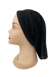 C. Bird CB105 Black Terry Beanie Snood Myselflingerie.com