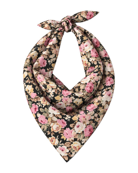 Scarf Bar Vintage Rose Bandana Scarf