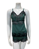 Wacoal Silver Pine/Black Modern Affair Cami & Boyshort Set